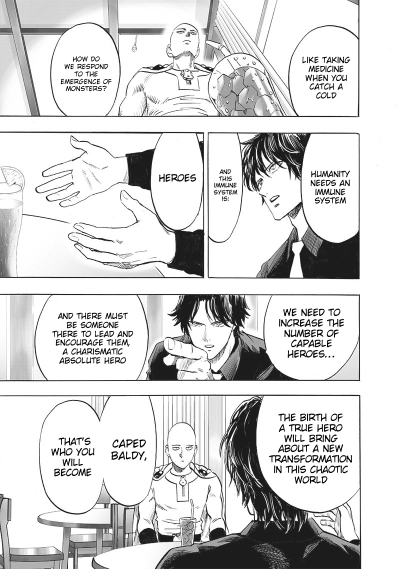 One Punch Man Manga Chapter 210 page 10 - Intensive Training Camp scene