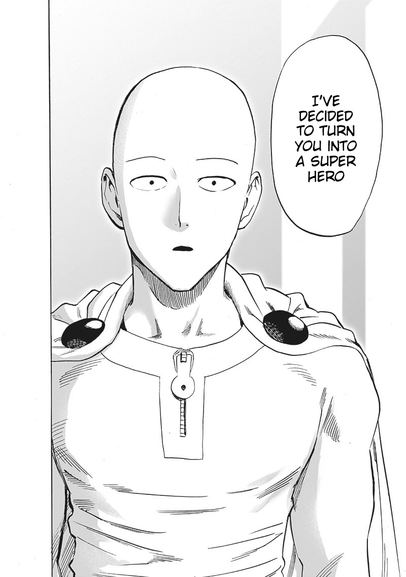One Punch Man Manga Chapter 210 page 11 - Intensive Training Camp scene