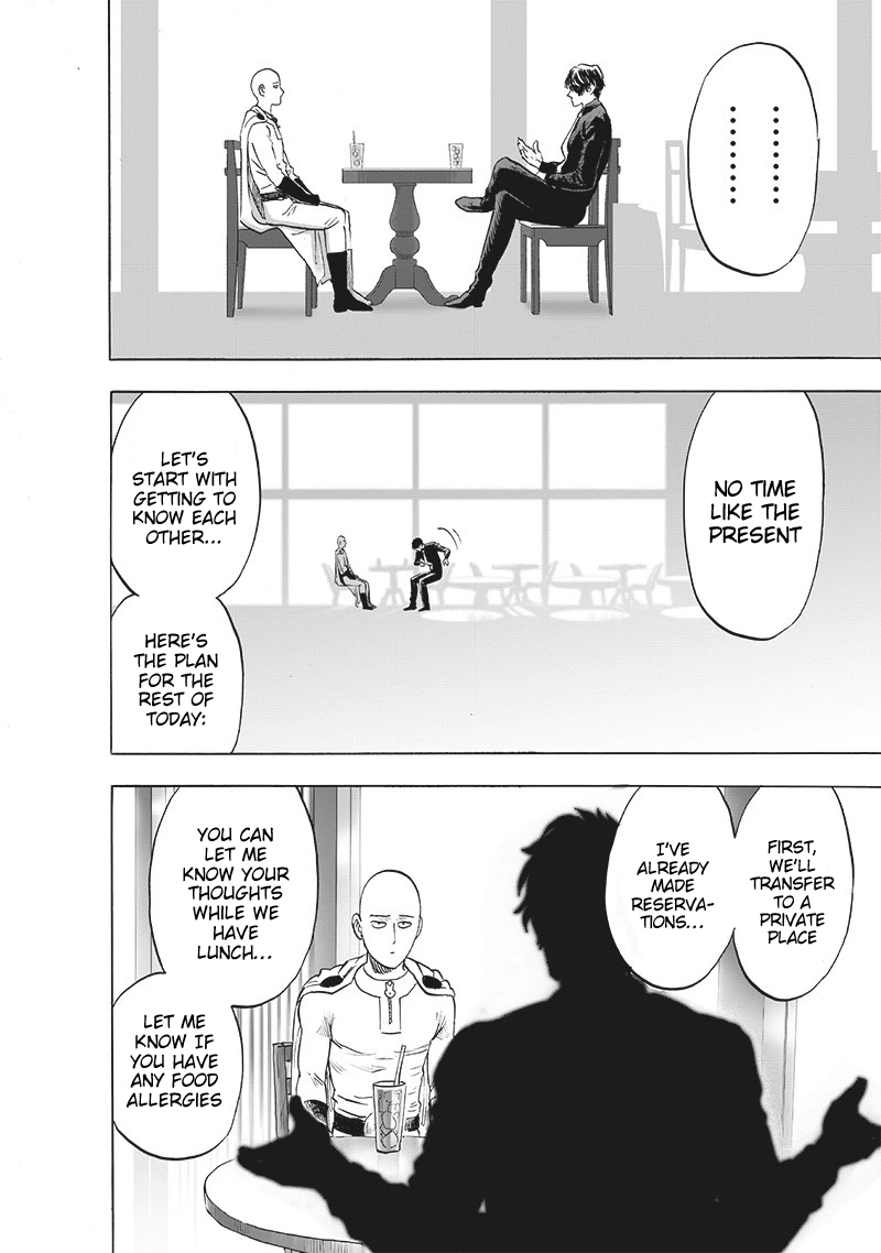 One Punch Man Manga Chapter 210 page 13 - Intensive Training Camp scene