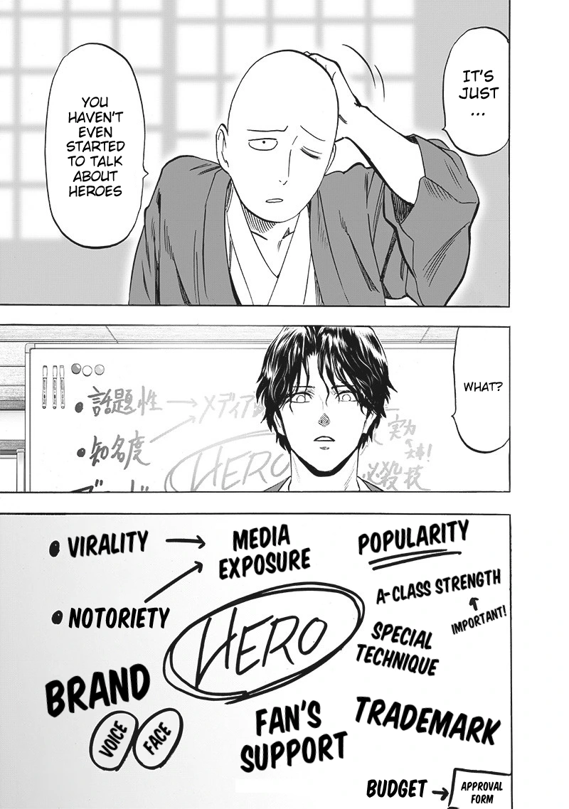 One Punch Man Manga Chapter 210 page 18 - Intensive Training Camp scene