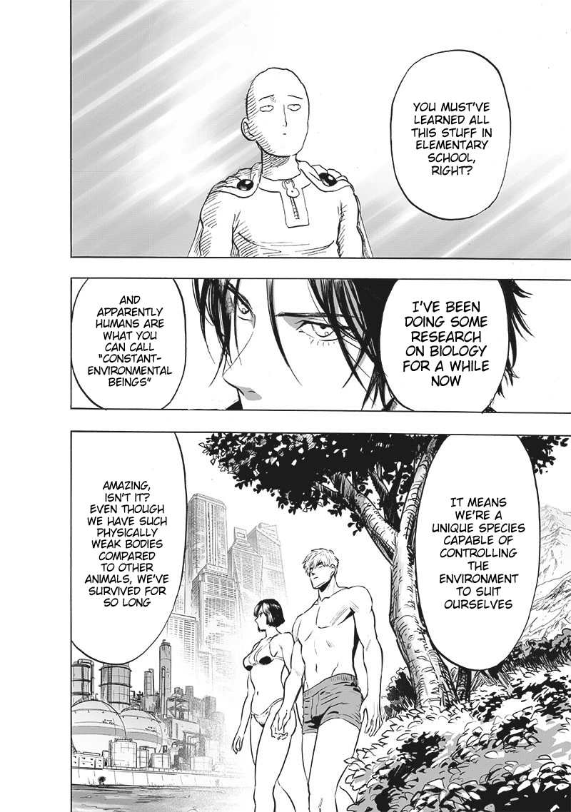 One Punch Man Manga Chapter 210 page 7 - Intensive Training Camp scene