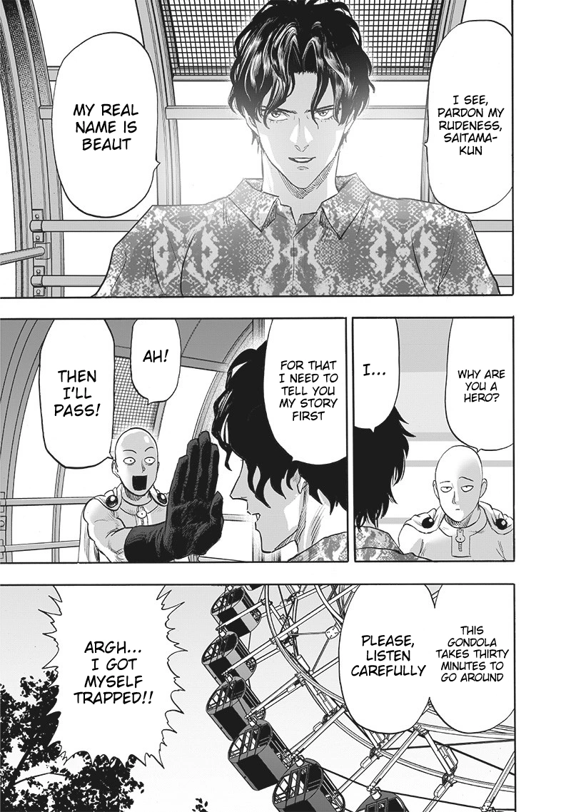 One Punch Man Manga Chapter 211 page 14 - Handsomely Masked Sweet Mask scene