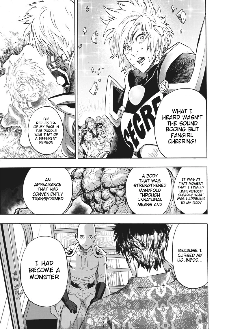 One Punch Man Manga Chapter 211 page 18 - Handsomely Masked Sweet Mask scene