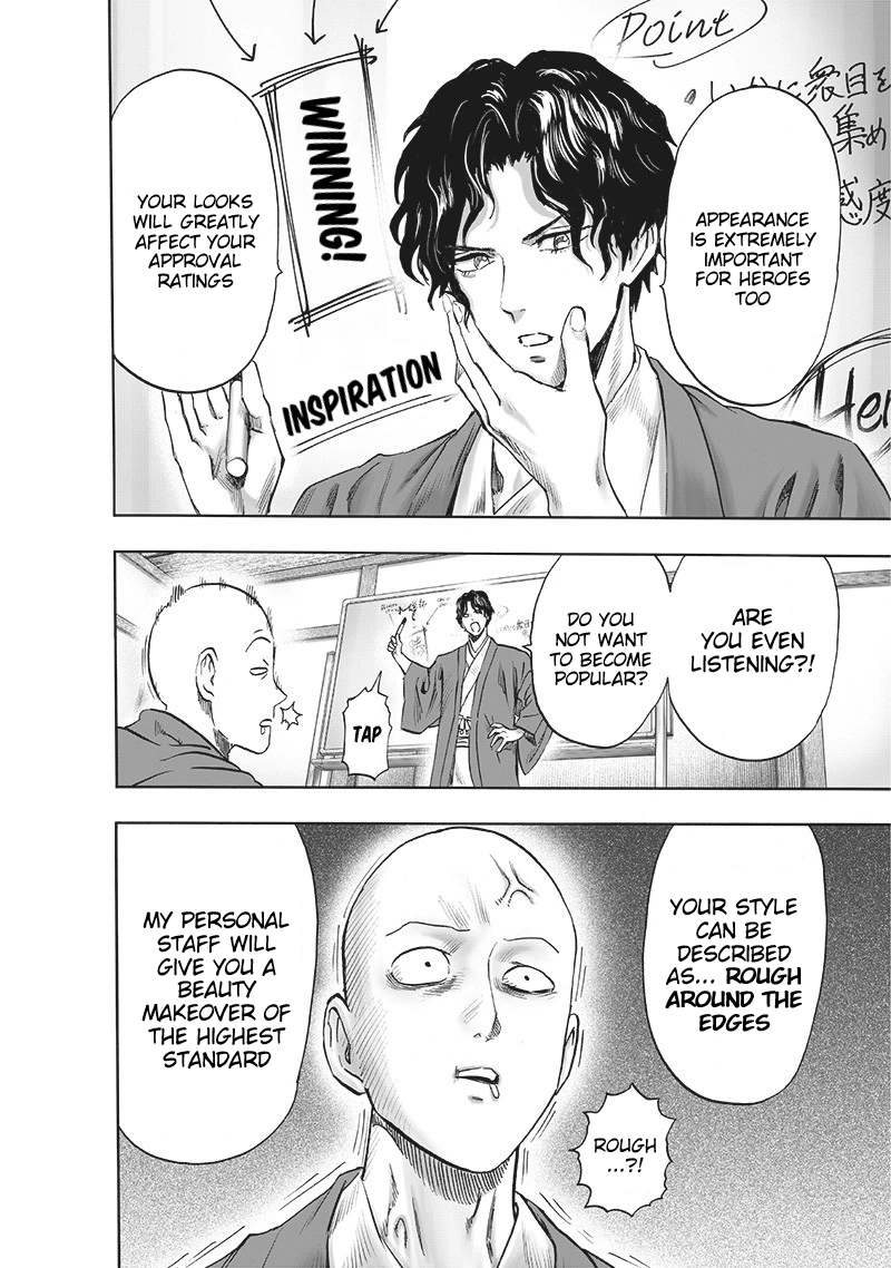 One Punch Man Manga Chapter 211 page 3 - Handsomely Masked Sweet Mask scene
