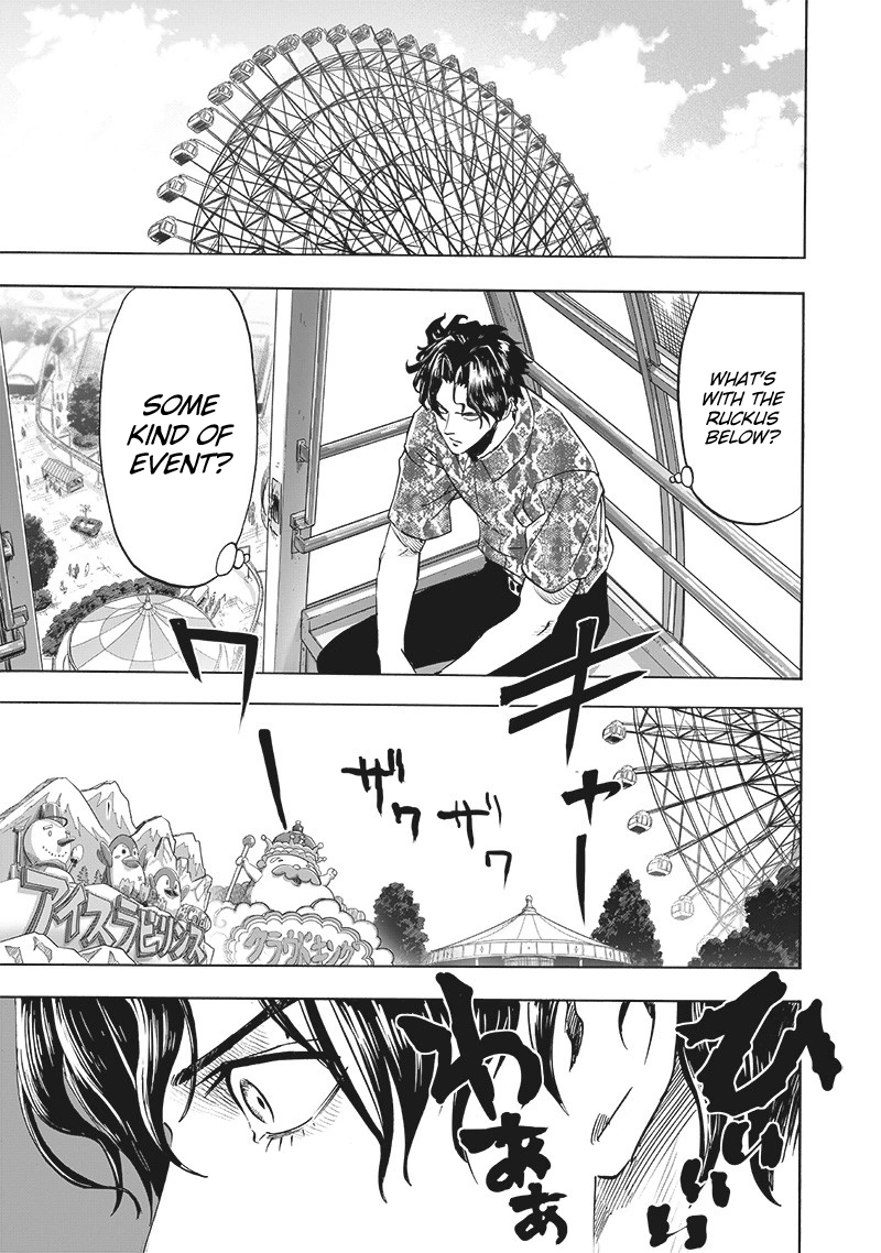 One Punch Man Manga Chapter 212 page 12 - We're All Human After All scene