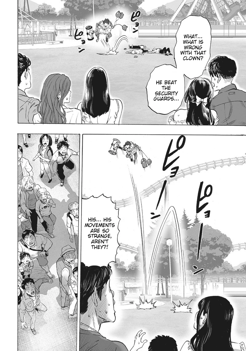 One Punch Man Manga Chapter 212 page 14 - We're All Human After All scene