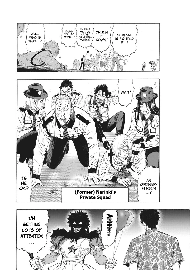 One Punch Man Manga Chapter 213 page 11 - Public Eye scene