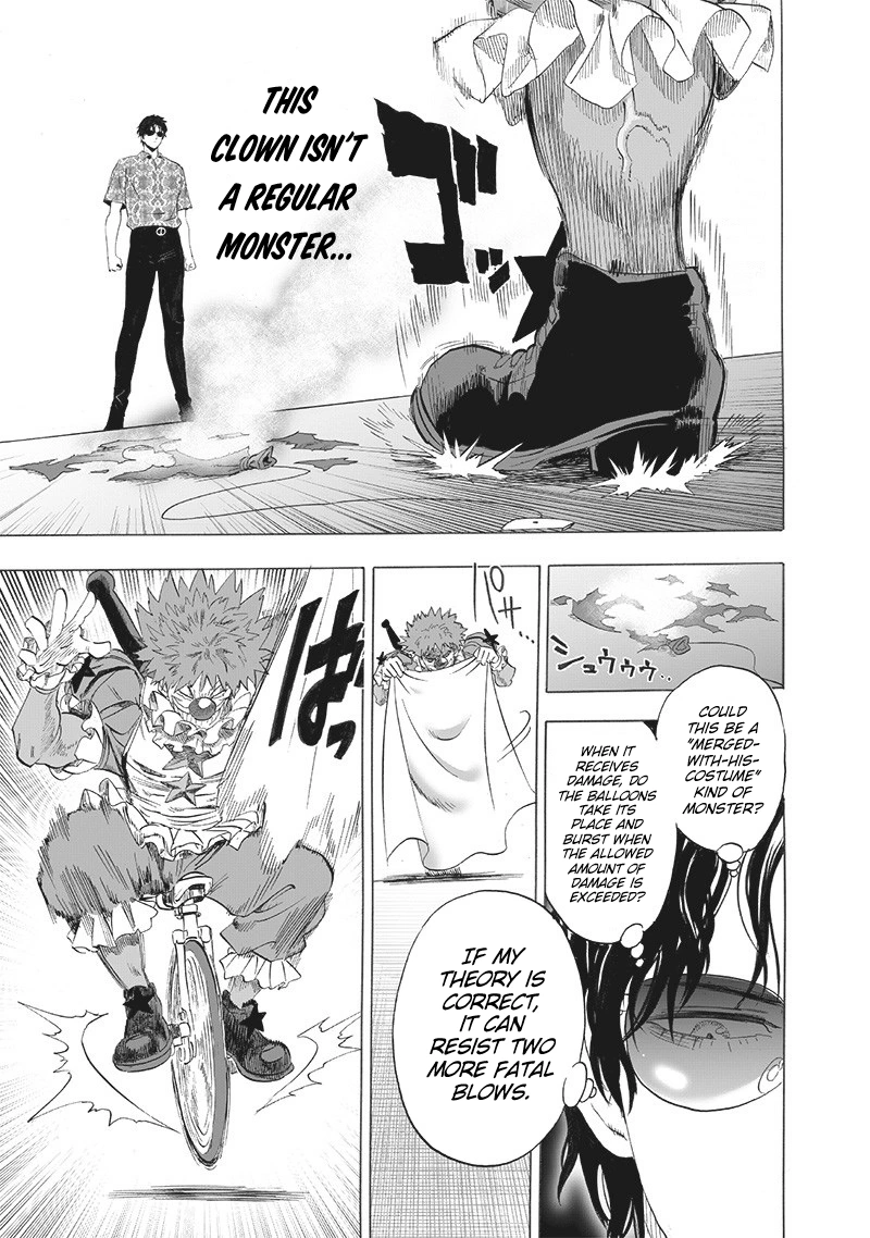 One Punch Man Manga Chapter 213 page 6 - Public Eye scene