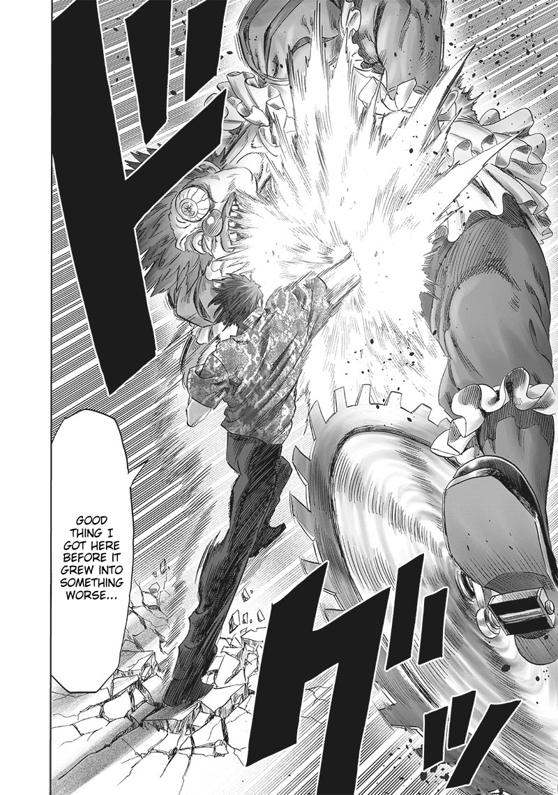 One Punch Man Manga Chapter 213 page 9 - Public Eye scene