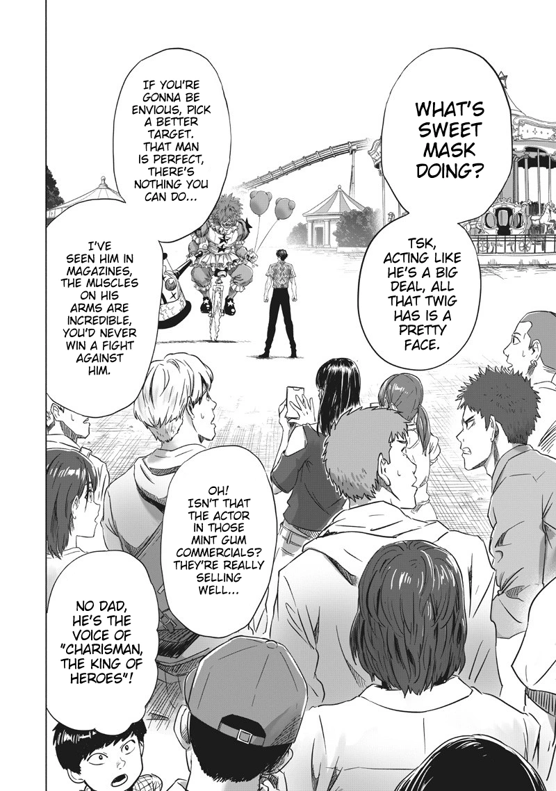 One Punch Man Manga Chapter 214 page 3 - Fanatics scene