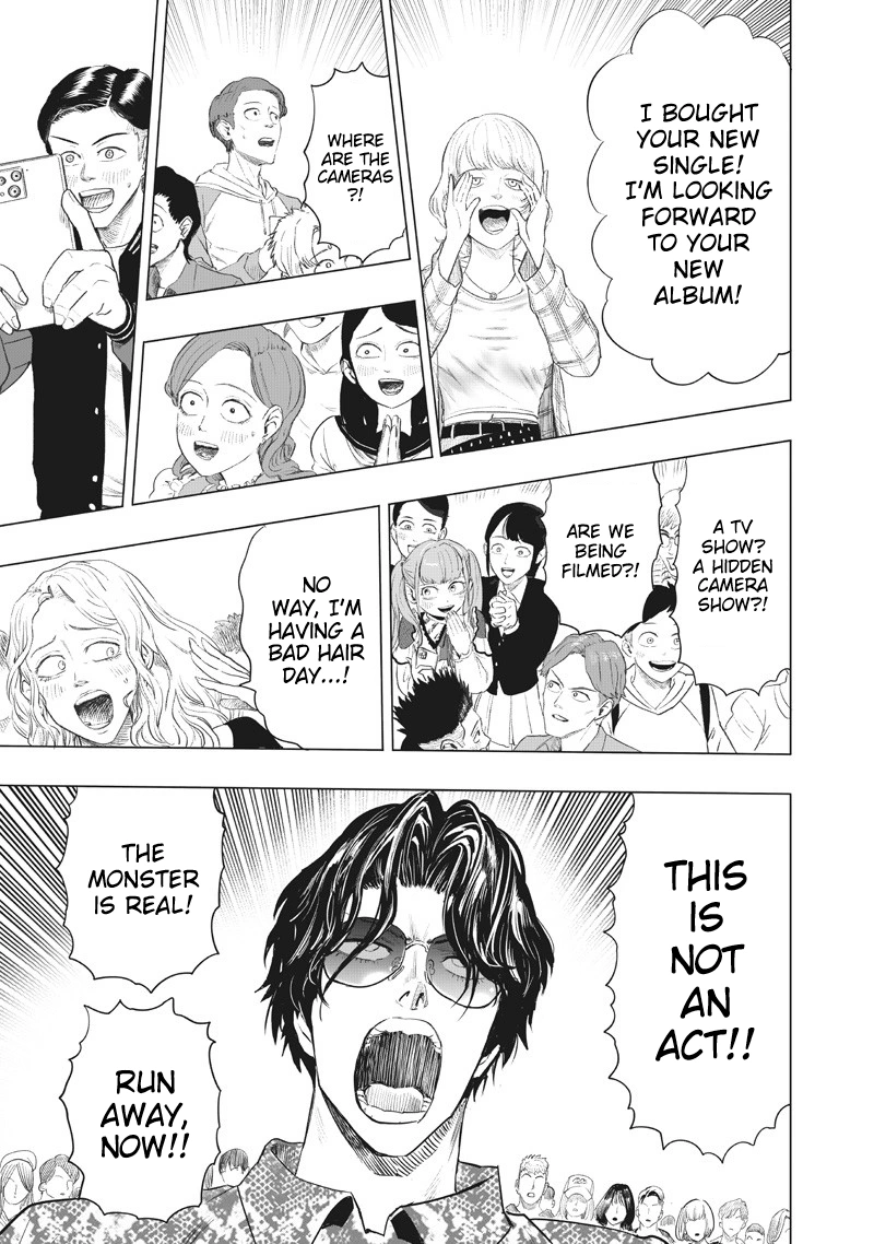 One Punch Man Manga Chapter 214 page 4 - Fanatics scene