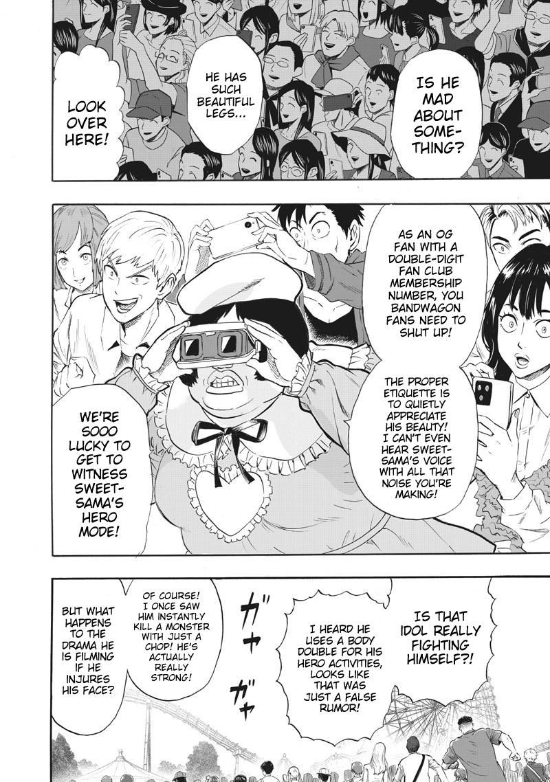 One Punch Man Manga Chapter 214 page 5 - Fanatics scene