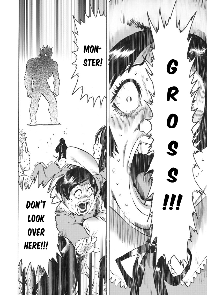 One Punch Man Manga Chapter 216 page 13 - Monster scene