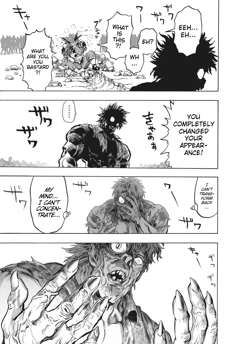 One Punch Man Manga Chapter 216 page 14 - Monster scene