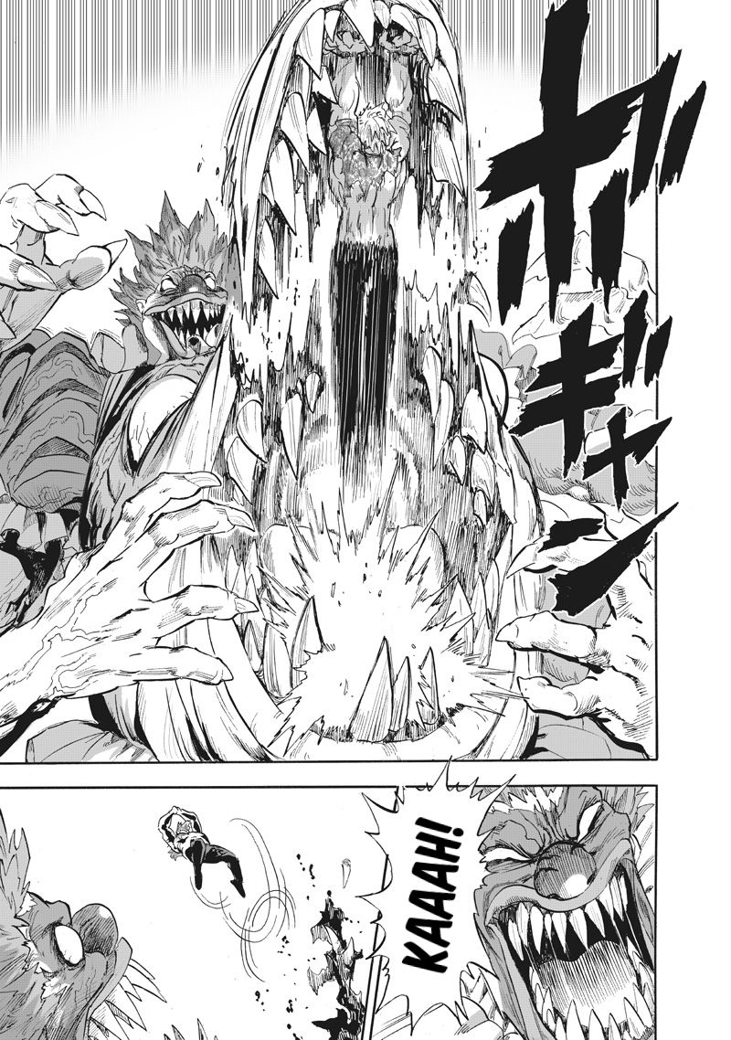 One Punch Man Manga Chapter 217 page 12 - A Stone scene