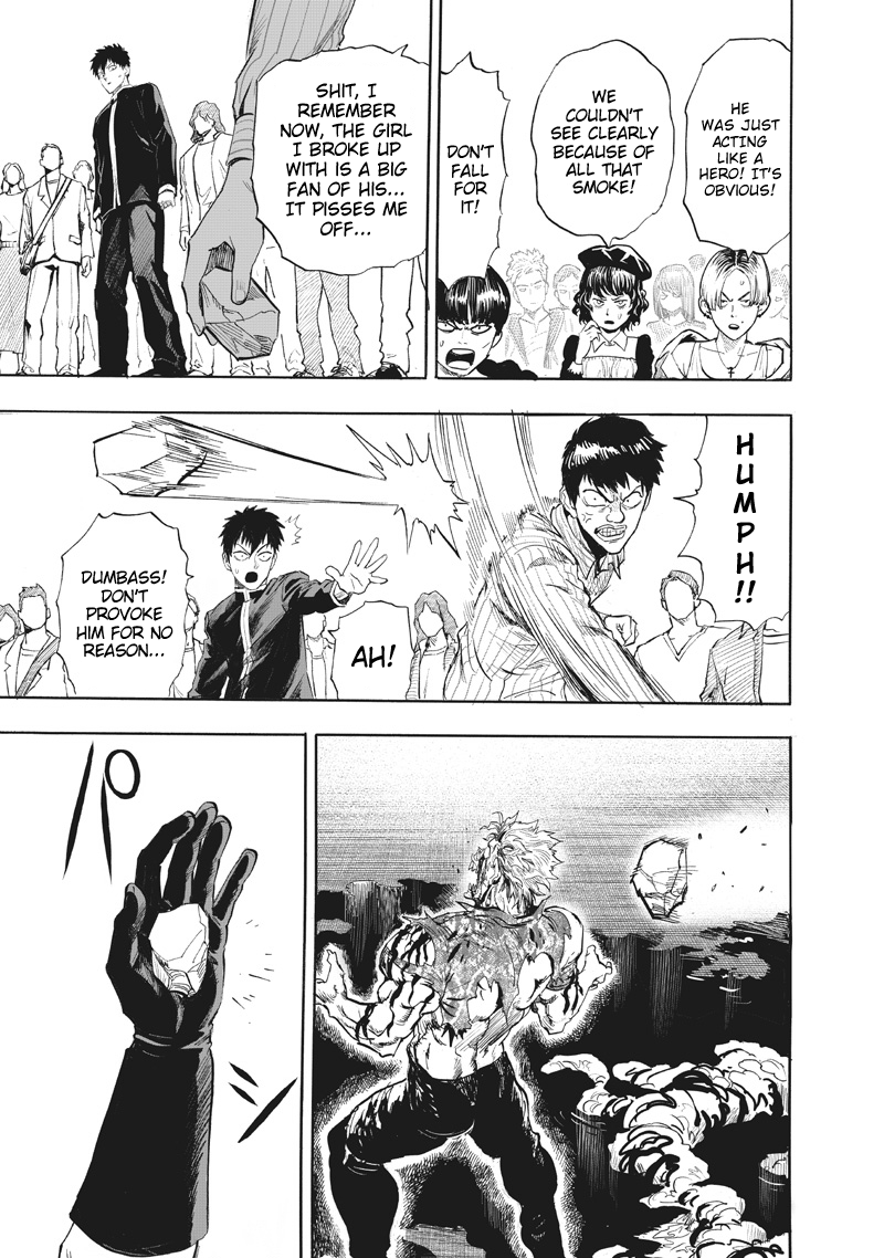 One Punch Man Manga Chapter 217 page 18 - A Stone scene