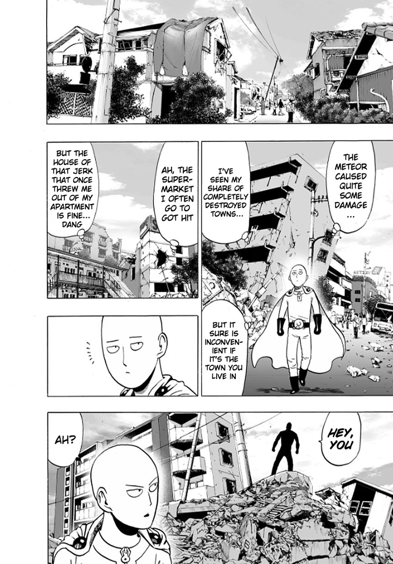 One Punch Man Manga Chapter 22 page 10 - Voices scene
