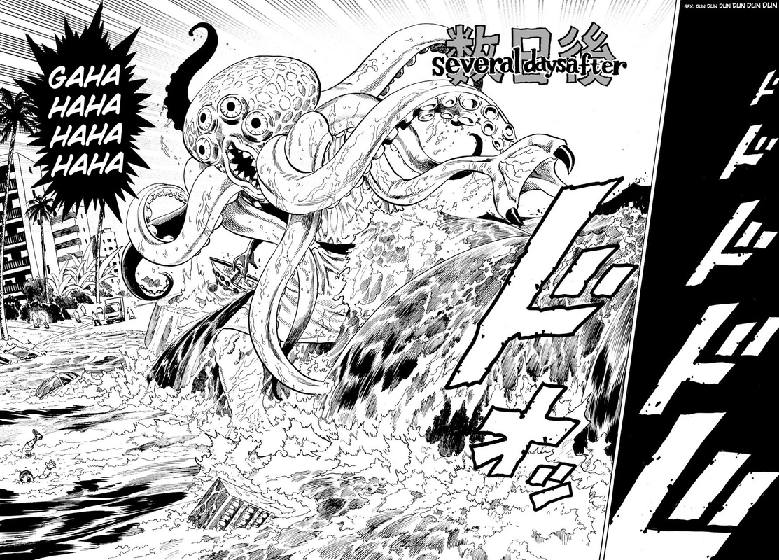 One Punch Man Manga Chapter 22 page 37 - Voices scene