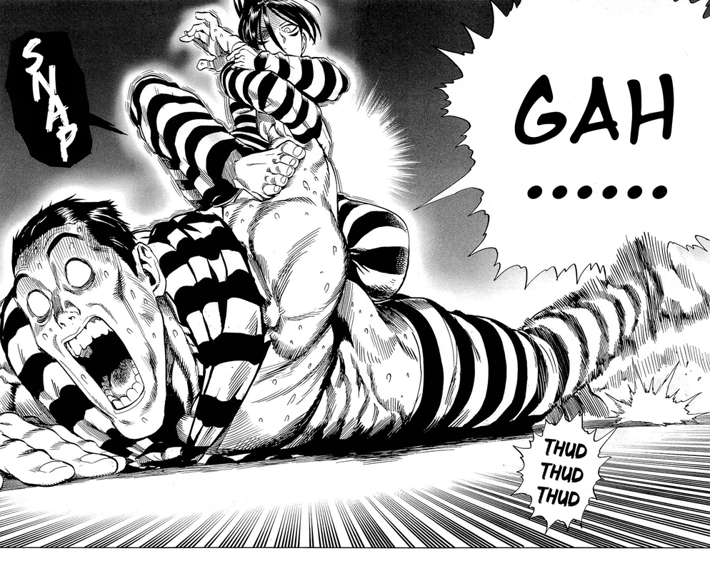 One Punch Man Manga Chapter 24.5 page 18 - Prison | Volume 4 Extras scene