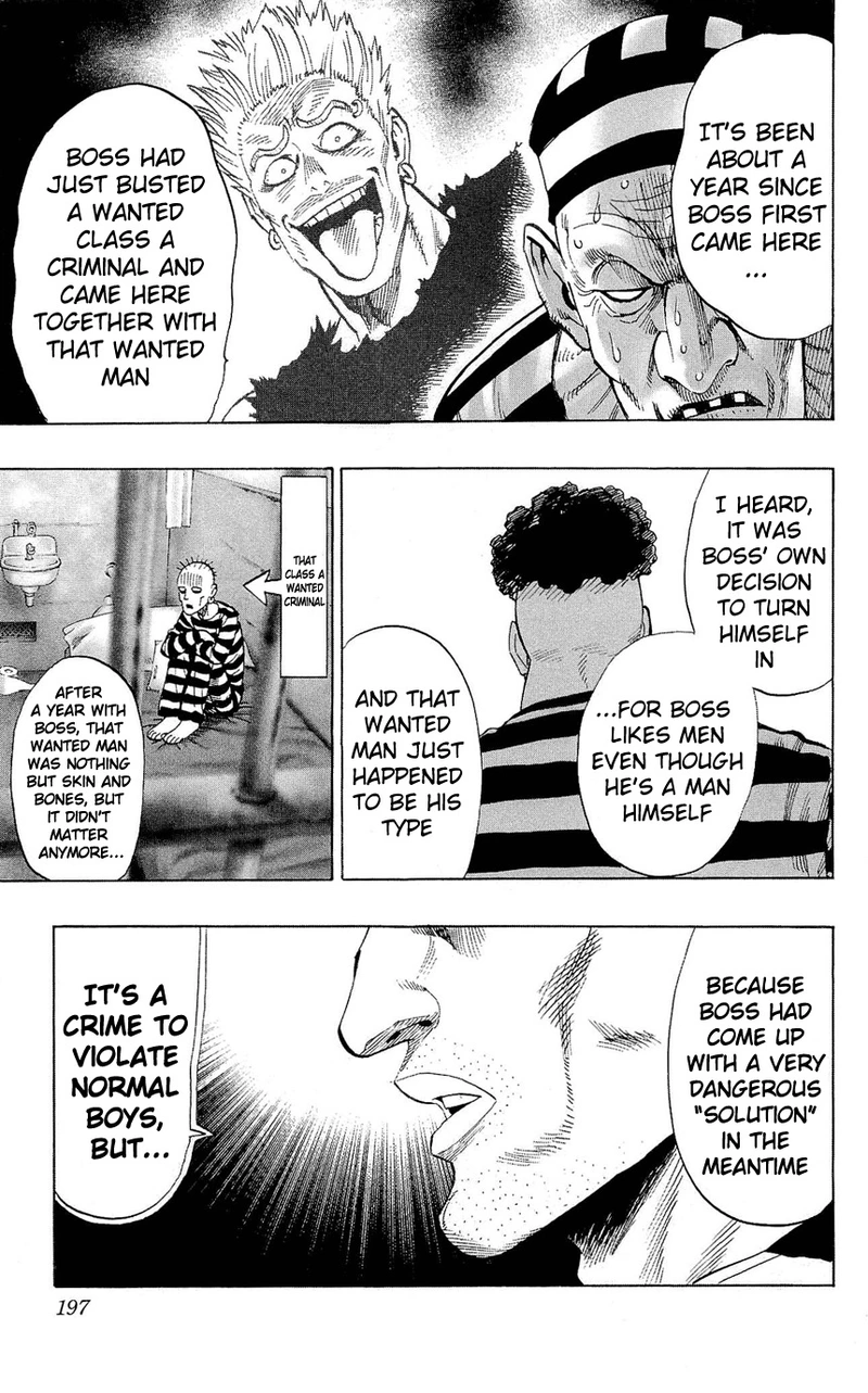 One Punch Man Manga Chapter 24.5 page 22 - Prison | Volume 4 Extras scene