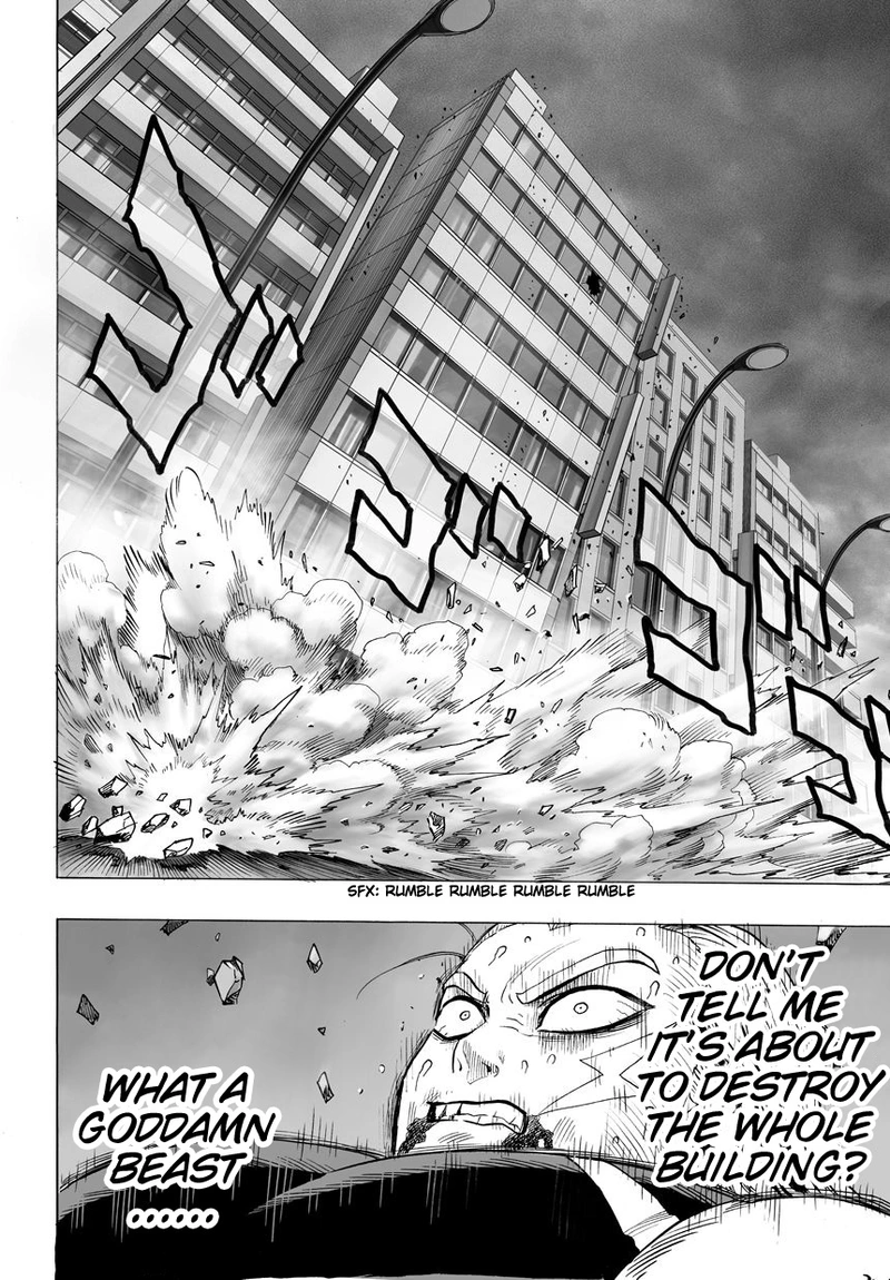 One Punch Man Manga Chapter 24 page 11 - Deep Sea King scene