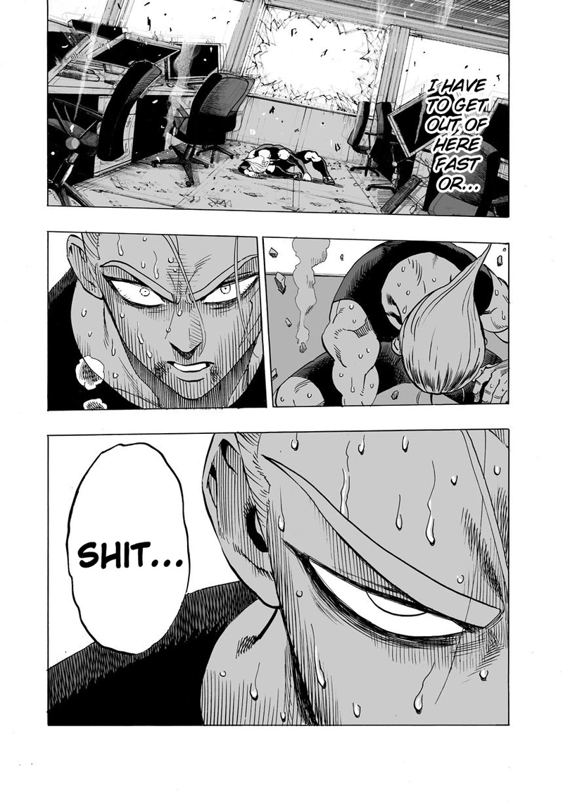 One Punch Man Manga Chapter 24 page 12 - Deep Sea King scene
