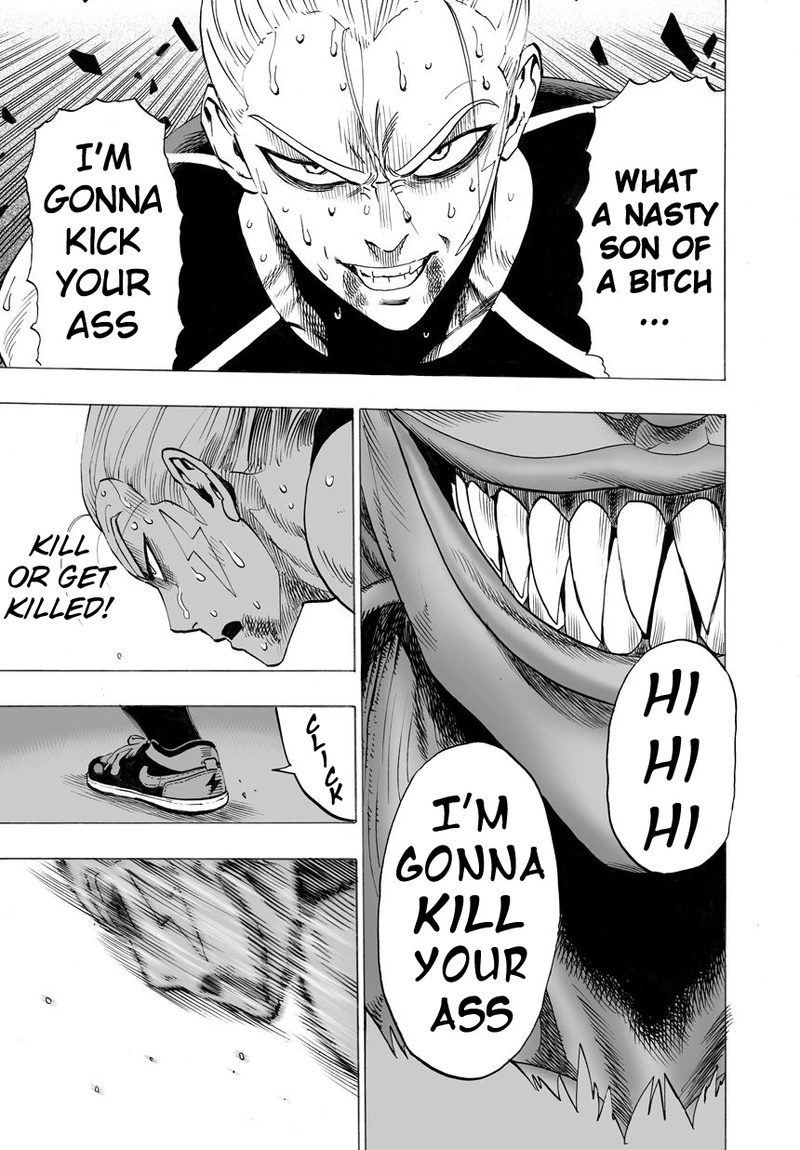 One Punch Man Manga Chapter 24 page 14 - Deep Sea King scene