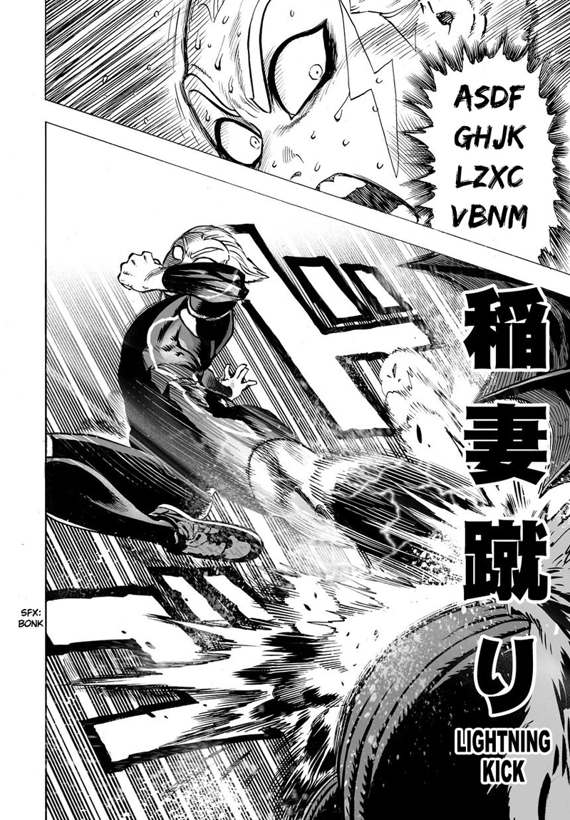 One Punch Man Manga Chapter 24 page 6 - Deep Sea King scene