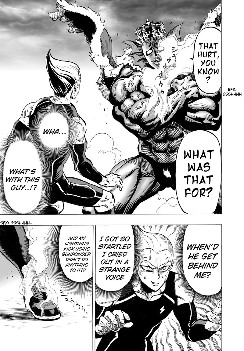 One Punch Man Manga Chapter 24 page 7 - Deep Sea King scene