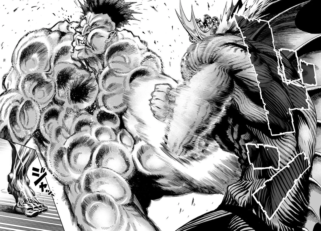 One Punch Man Manga Chapter 25 page 23 - Deep Sea King 2 scene