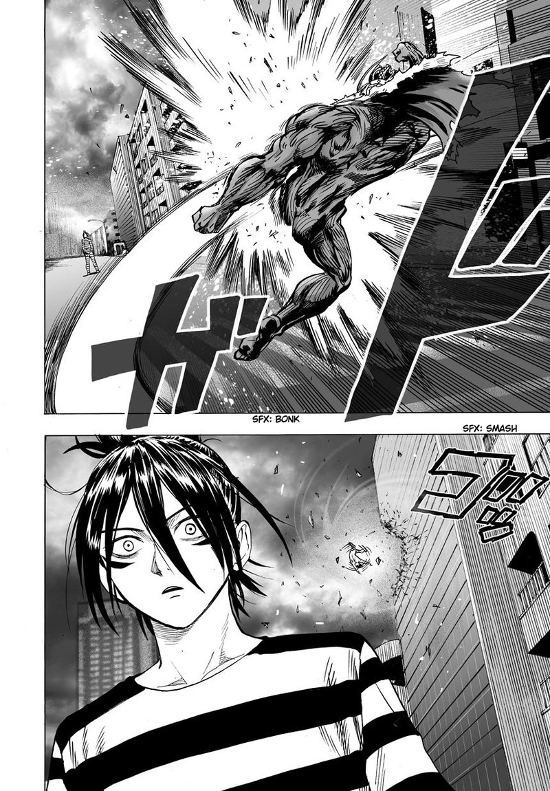 One Punch Man Manga Chapter 25 page 24 - Deep Sea King 2 scene