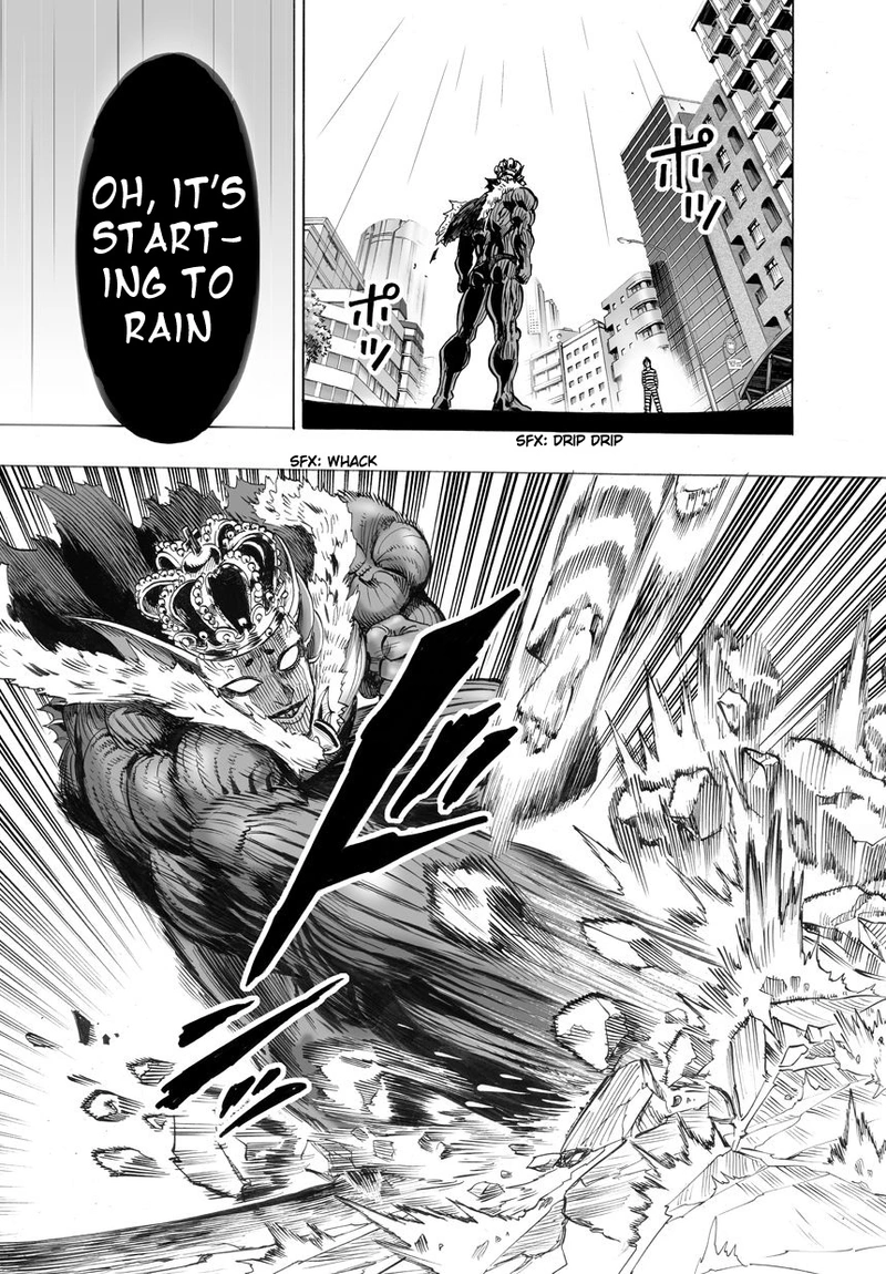 One Punch Man Manga Chapter 25 page 27 - Deep Sea King 2 scene