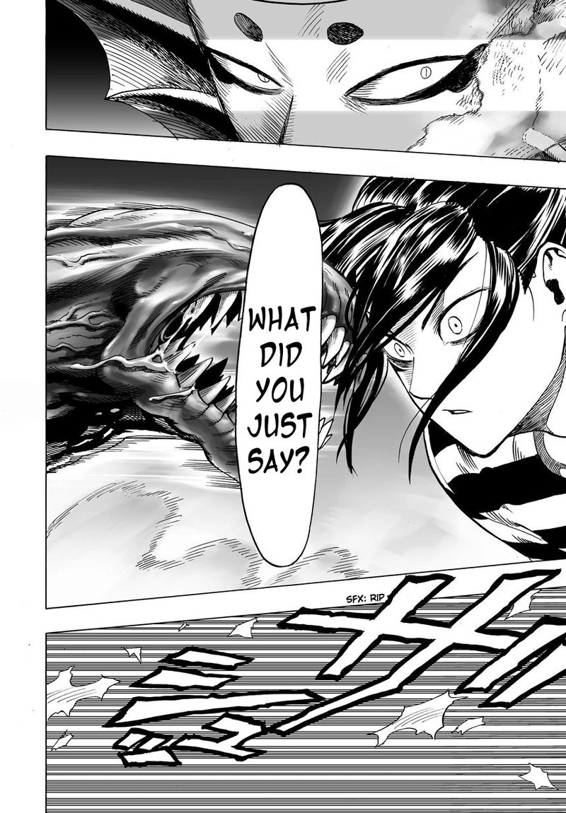 One Punch Man Manga Chapter 25 page 30 - Deep Sea King 2 scene