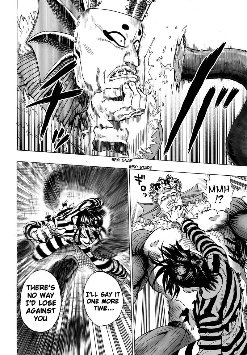 One Punch Man Manga Chapter 25 page 32 - Deep Sea King 2 scene