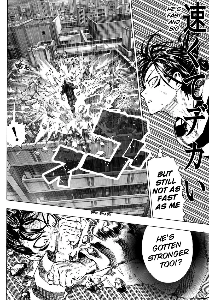 One Punch Man Manga Chapter 25 page 38 - Deep Sea King 2 scene