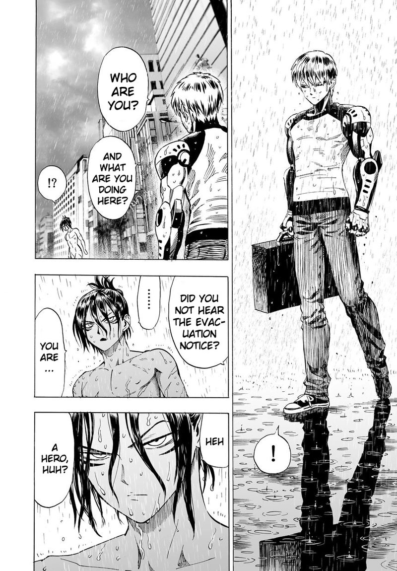 One Punch Man Manga Chapter 25 page 48 - Deep Sea King 2 scene