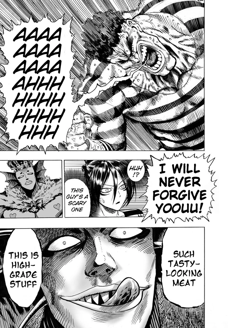 One Punch Man Manga Chapter 25 page 5 - Deep Sea King 2 scene