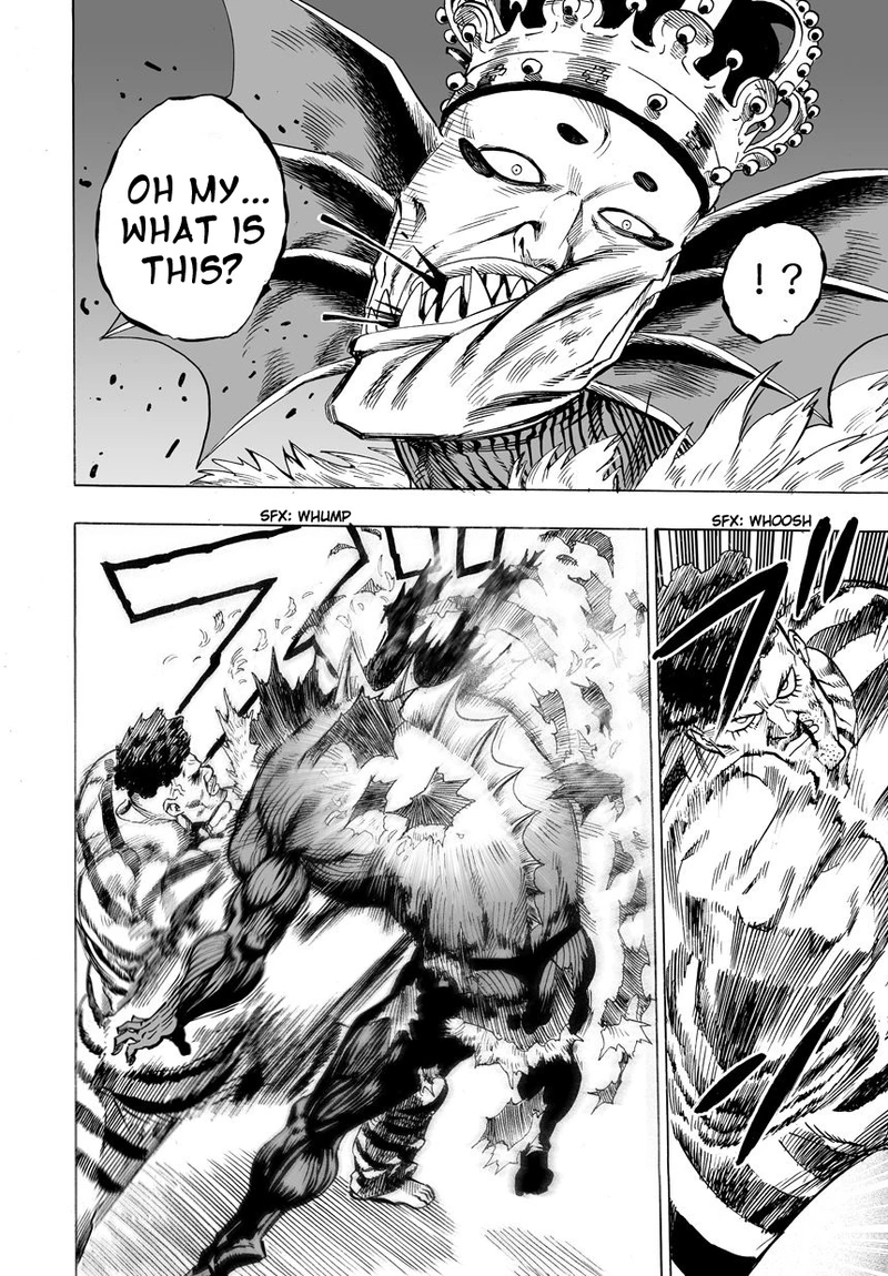 One Punch Man Manga Chapter 25 page 8 - Deep Sea King 2 scene