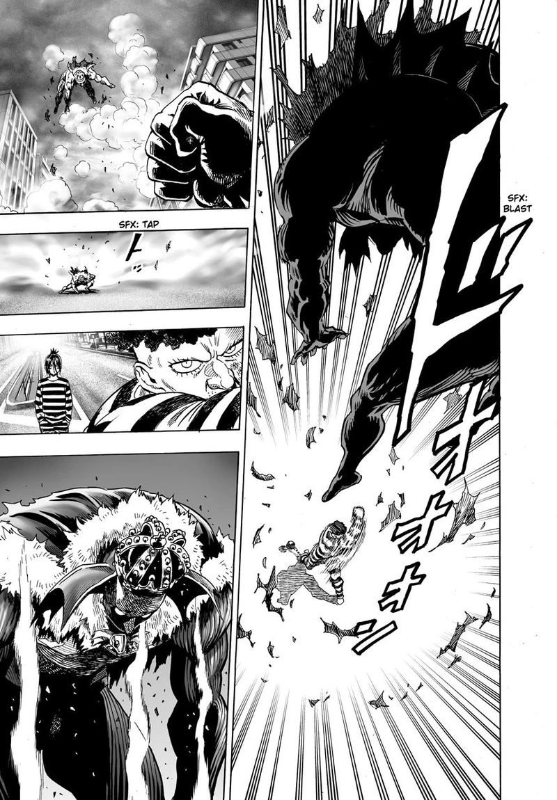 One Punch Man Manga Chapter 25 page 9 - Deep Sea King 2 scene