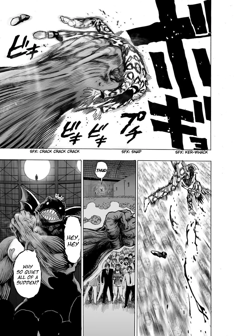 One Punch Man Manga Chapter 26 page 10 - Glimmer of Hope scene