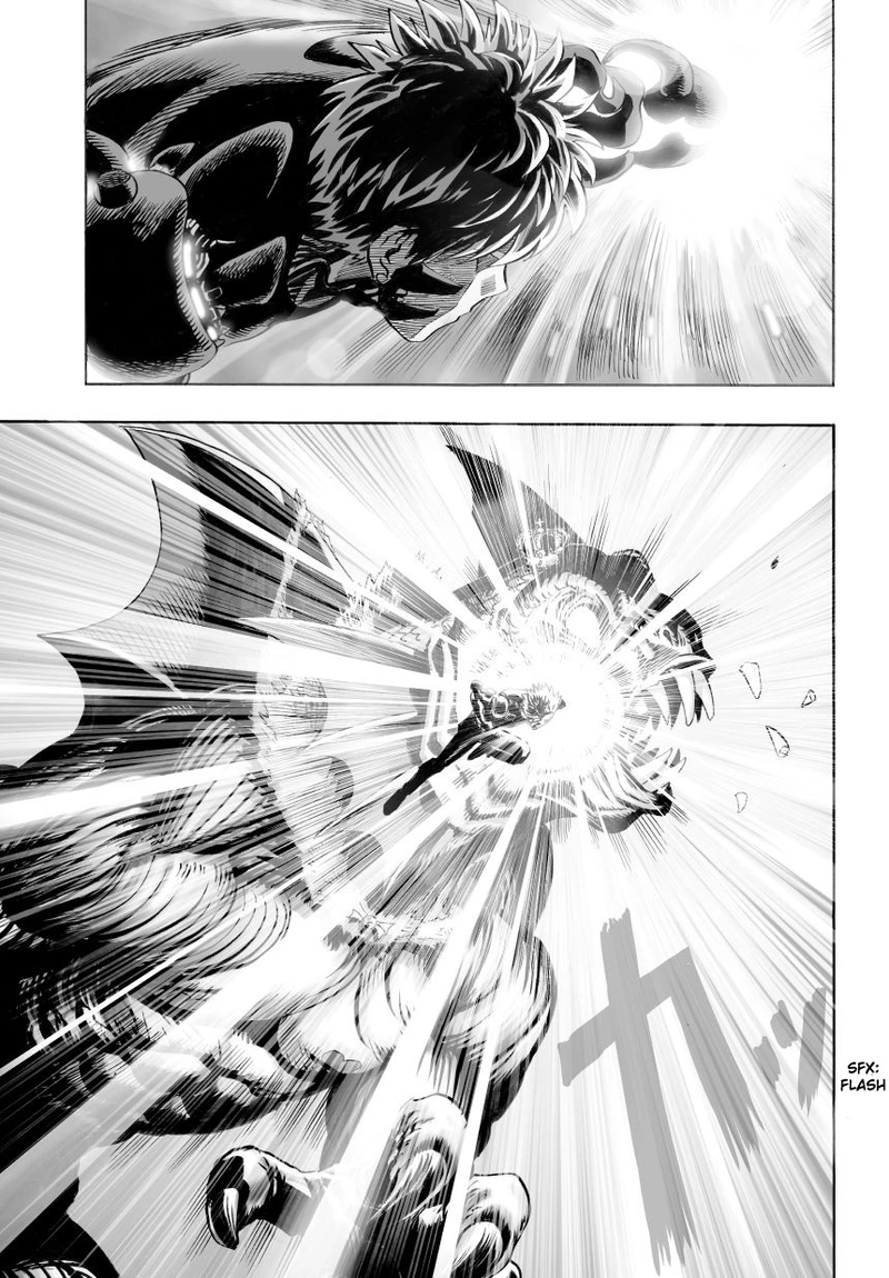One Punch Man Manga Chapter 26 page 13 - Glimmer of Hope scene