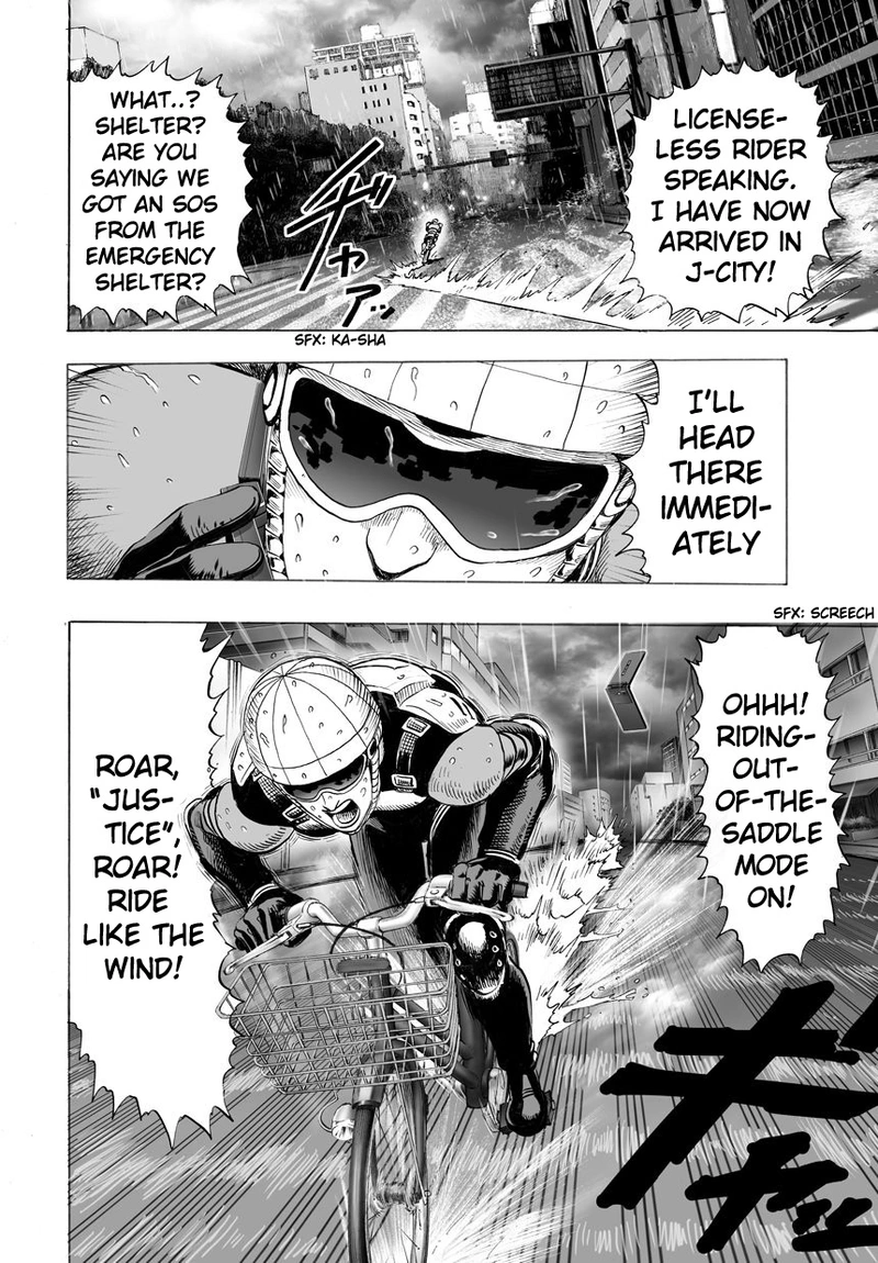 One Punch Man Manga Chapter 26 page 2 - Glimmer of Hope scene
