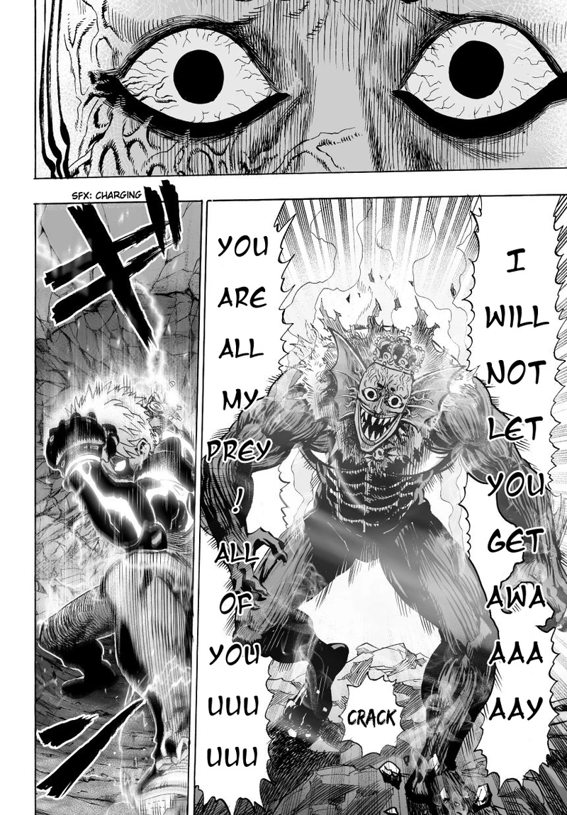 One Punch Man Manga Chapter 26 page 20 - Glimmer of Hope scene