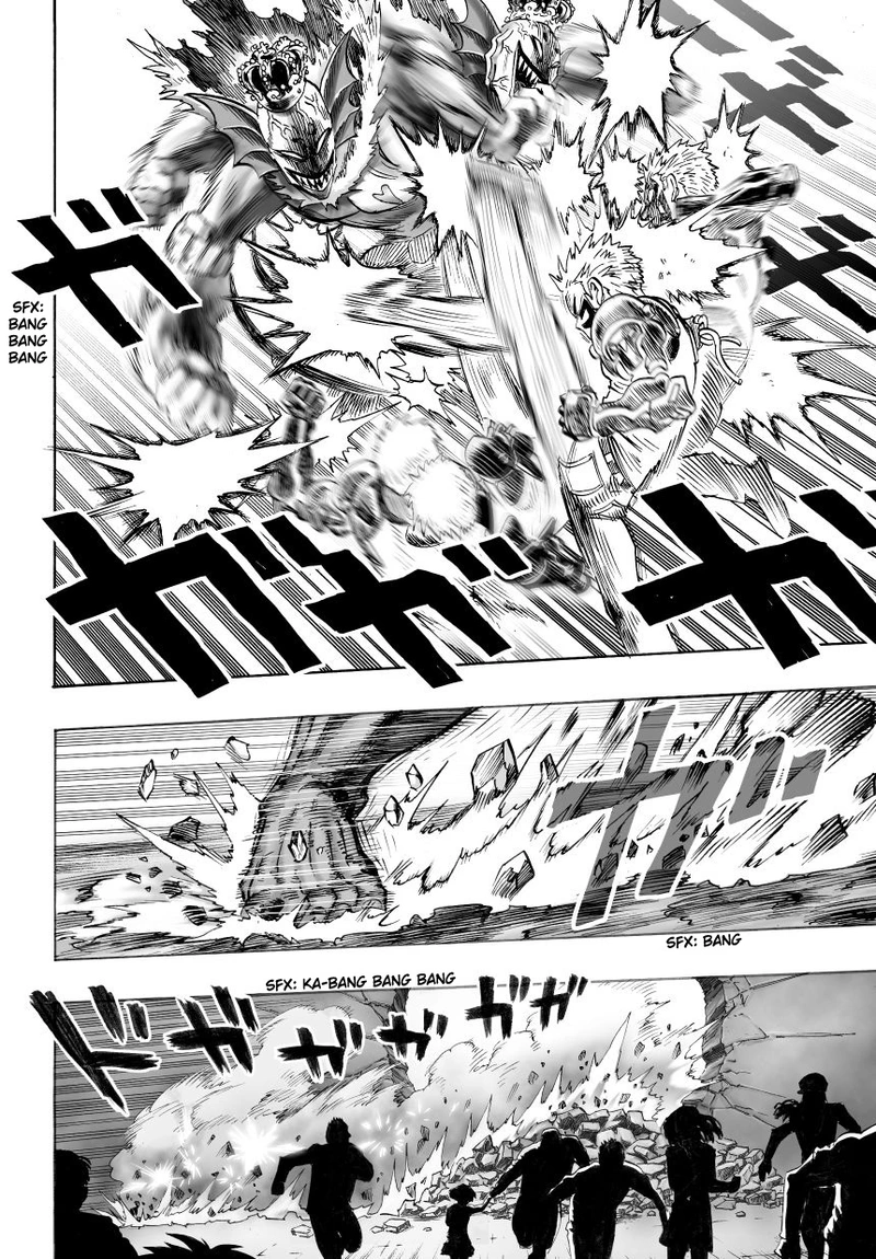 One Punch Man Manga Chapter 26 page 23 - Glimmer of Hope scene
