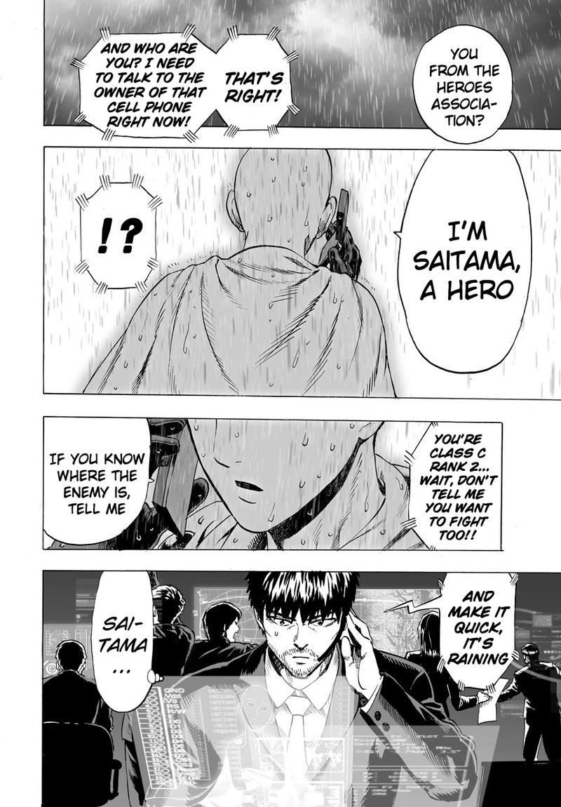 One Punch Man Manga Chapter 26 page 4 - Glimmer of Hope scene
