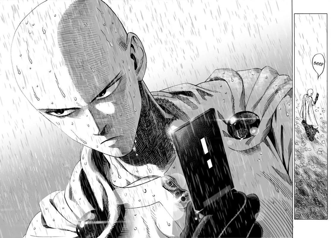 One Punch Man Manga Chapter 26 page 6 - Glimmer of Hope scene