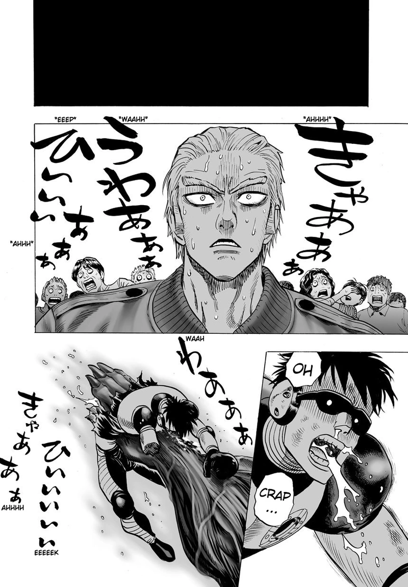 One Punch Man Manga Chapter 26 page 7 - Glimmer of Hope scene