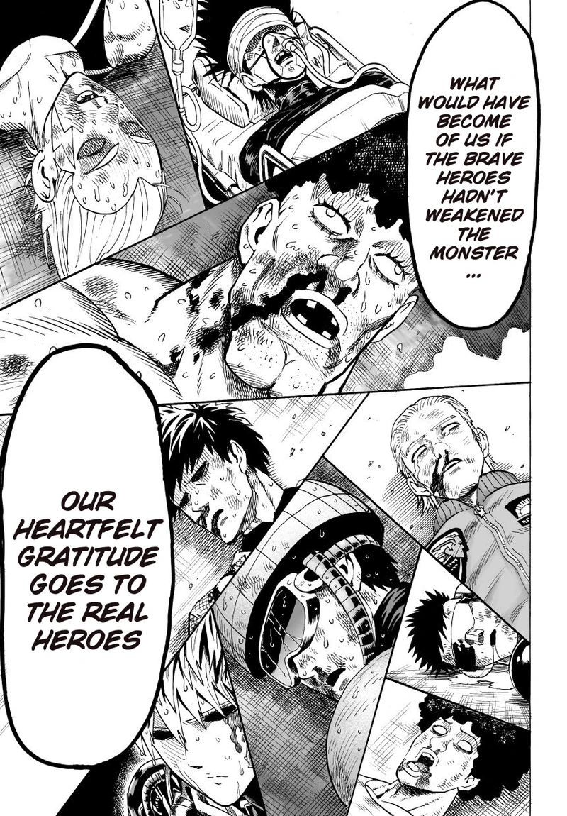 One Punch Man Manga Chapter 28 page 16 - Since It's Raining scene