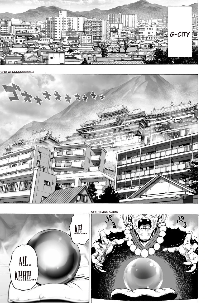 One Punch Man Manga Chapter 28 page 20 - Since It's Raining scene