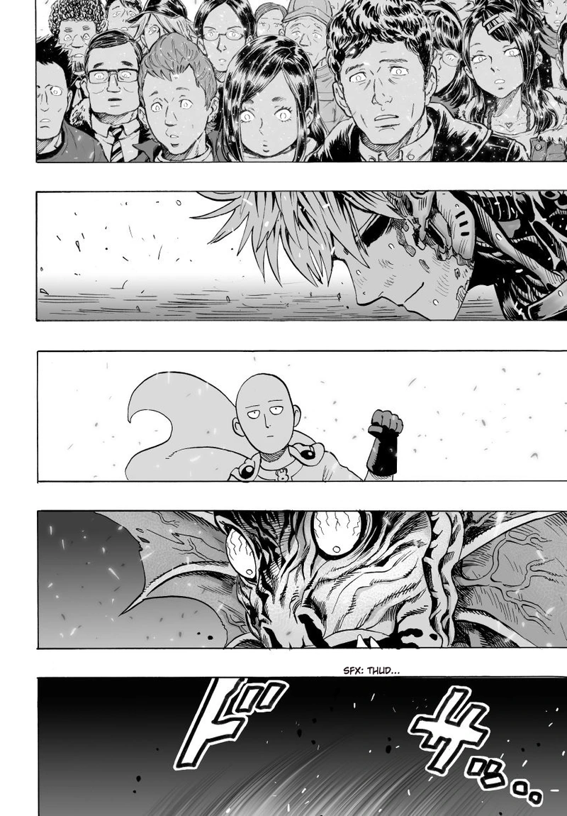 One Punch Man Manga Chapter 28 page 7 - Since It's Raining scene